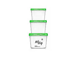 Набір пл. конт. круглих 3пр. (0,3*0,5*0,7) (70з) ТМ НАРОДНИЙ ПРОДУКТ