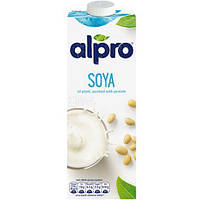 Молоко рослинне Alpro Soya Original 1л.Бельгія (Соєве)