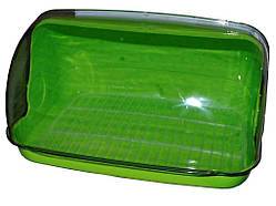 Хлібниця пластикова маленька 330*255*175мм салатов ТМ КОНСЕНСУС