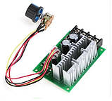 ШИМ регулятор 40А PWM DC 9-55V обертів двигуна постійного струму, фото 4