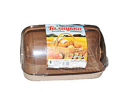 Хлібниця пластикова середня Галицька Міді 171 13 беже ТМ LAMELA