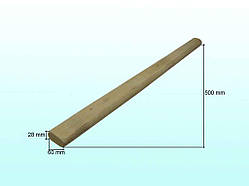 Ручка на кувалду (500 мм) ТМ ЗАПАДНА