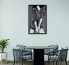 Декоративне настінне Панно «Дівчина» Декор на стіну, фото 5