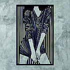 Декоративне настінне Панно «Дівчина» Декор на стіну, фото 9