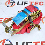 Ремінь стяжний LIFTEC Premium 1.5т, 4000мм, фото 5