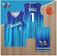 Форма баскетбольна комплект Ламело Бол 1 Шарлот Хорнетс Charlotte Hornets Ball