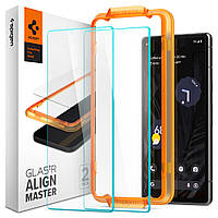 Защитное стекло Spigen Glas.tR Align Master 2-Pack для Google Pixel 7a Clear (AGL05968)