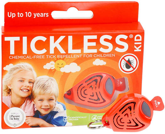 Ультразвуковий відлякувач кліщів для дітей Tickless Kid BIC, фото 1