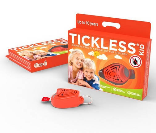 Ультразвуковий відлякувач кліщів для дітей Tickless Kid BIC, фото 2