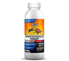Спрей від кліщів/комарів та мух LAST BLOOD NO PEST™ 1л BIC, фото 2
