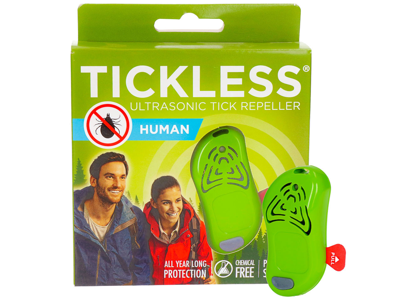Ультразвуковий відлякувач кліщів для людей Tickless Human BIC