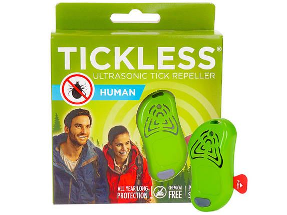 Ультразвуковий відлякувач кліщів для людей Tickless Human BIC, фото 1