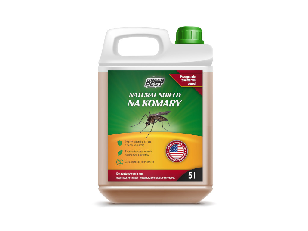 Спрей від комарів Natural Shield Green Pest 5л BIC
