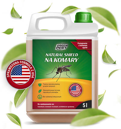 Спрей від комарів Natural Shield Green Pest 5л BIC, фото 2