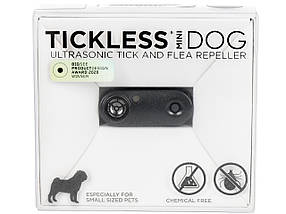 Ультразвуковий відлякувач бліх і кліщів Tickless Mini для собак чорний BIC, фото 3