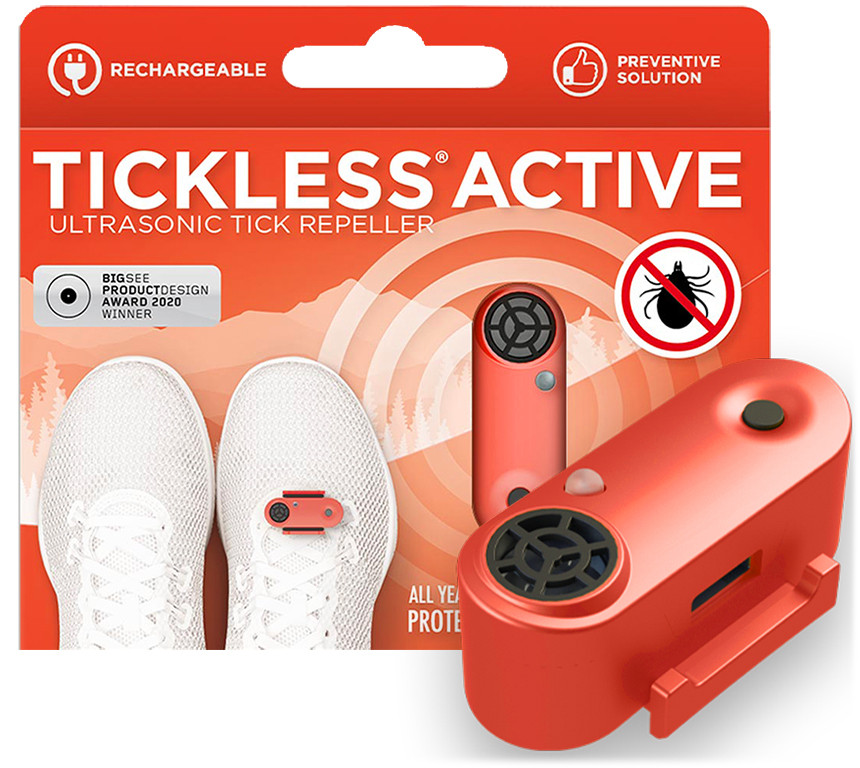 Відлякувач кліщів TickLess ACTIVE Помаранчевий BIC