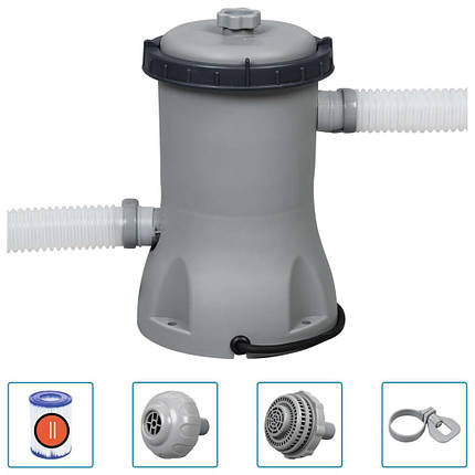 Фільтр-насос Bestway Flowclear для басейну, 2006 л/год BIC, фото 1