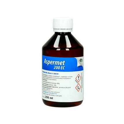 Спрей від комарів та кліщів Aspermet 200 EC 250 мл Перметрін 20% BIC, фото 2