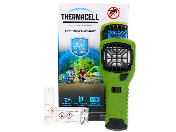 Портативний відлякувач комарів та мух Thermacell MR300 Зелений BIC, фото 1