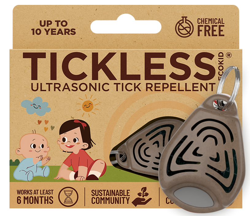 Відлякувач ультразвуковий кліщів для дітей Tickless Eco Kid брелок від кліщів дитячий BIC