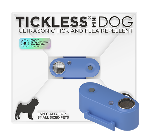 Відлякувач бліх та кліщів ультразвуковий Tickless Mini Рожевий BIC, фото 1