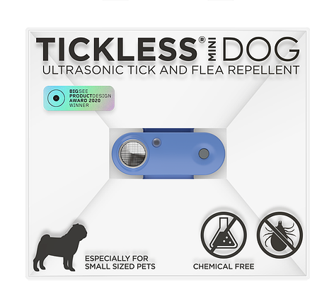 Відлякувач бліх та кліщів ультразвуковий Tickless Mini Рожевий BIC, фото 2