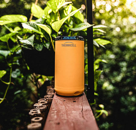 Відлякувач комарів та мух Thermacell Patio Shield для саду Жовтий BIC, фото 2