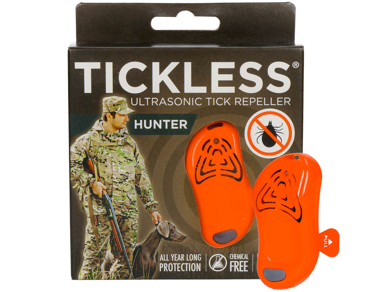Відлякувач кліщів Tickless Hunter для мисливців BIC