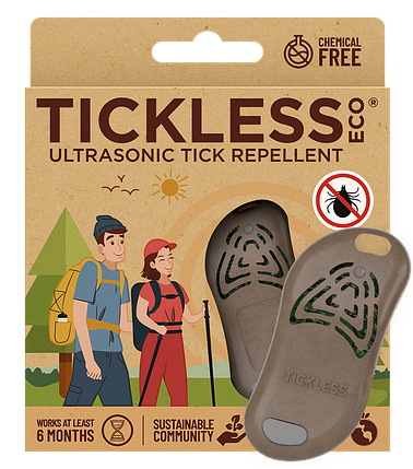 Ультразвуковий відлякувач кліщів для людей Tickless Human Eco BIC, фото 1