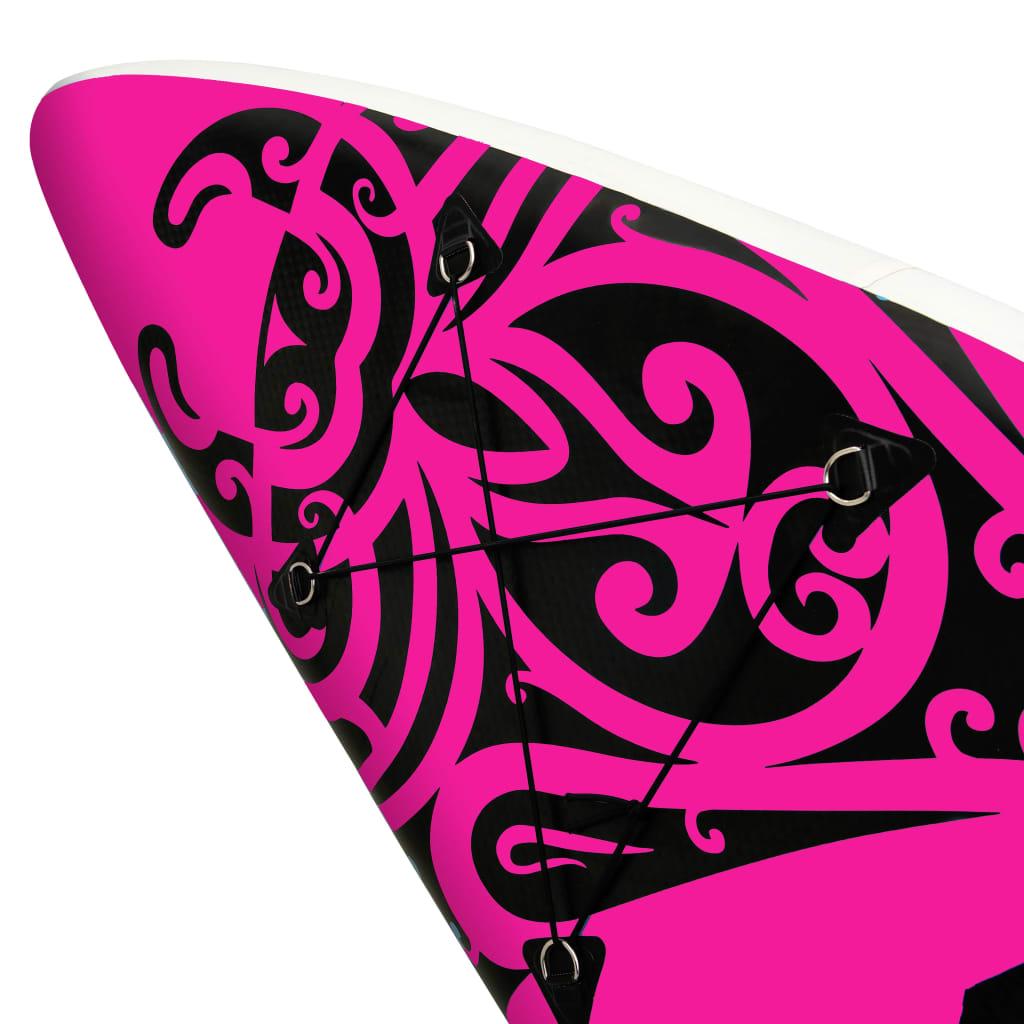 Универсальная надувная доска SUP с полным комплектом 305x76x15 см Розовый BIC - фото 5 - id-p1882332066