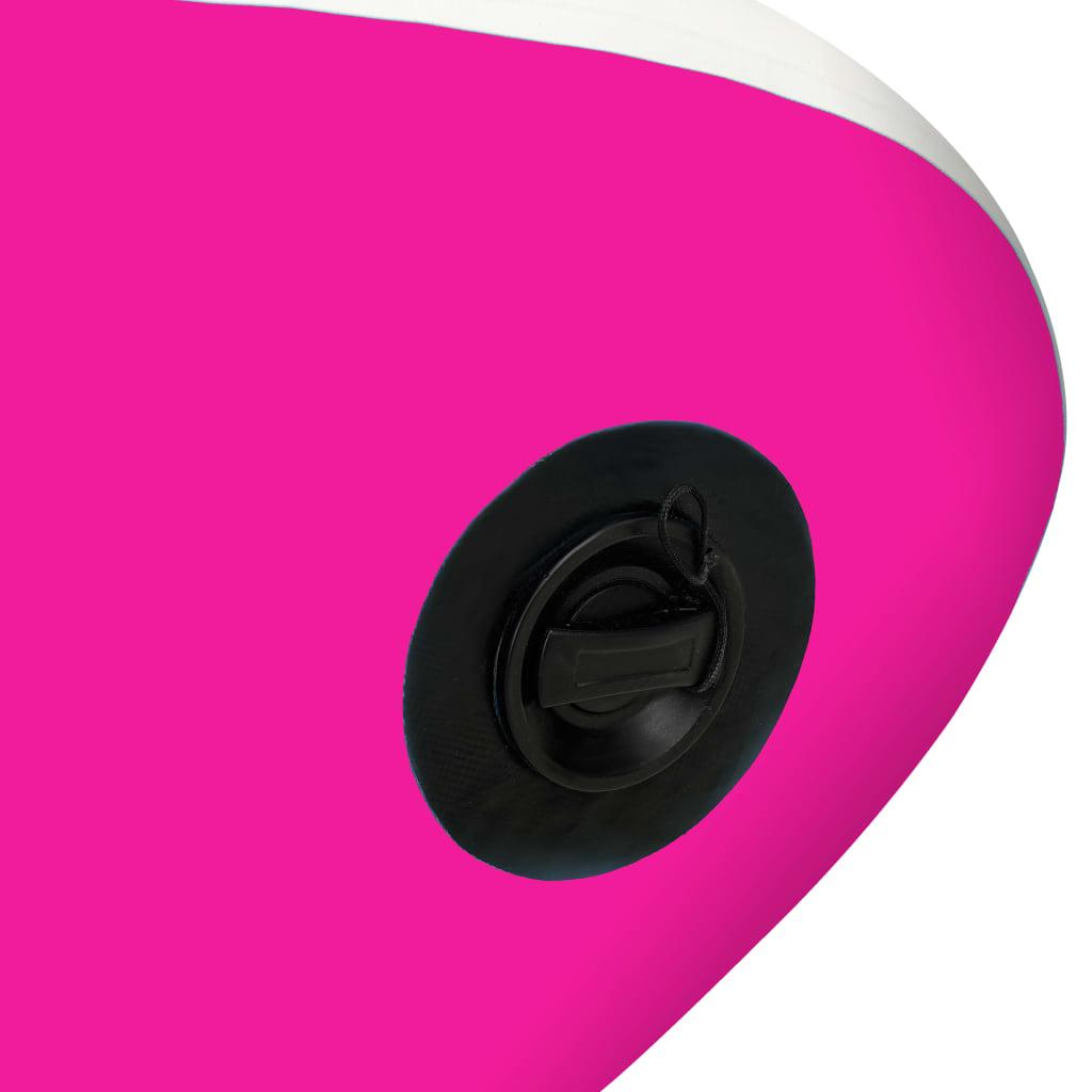 Универсальная надувная доска SUP с полным комплектом 305x76x15 см Розовый BIC - фото 7 - id-p1882332066