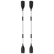 Двомісний надувний каяк Bestway Hydro-Force Ventura X2 з насосом та веслами 330 х 86 см Бірюзово-чорний BIC, фото 5