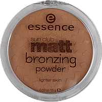 Бронзувальна пудра Essence Sun club matt bronzing powder