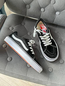 Кеди жіночі чорні Vans Old Skool Classic Black White (12668)