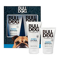 Набір чоловічої косметики крем + пінка для вмивання Bulldog Skincare Sensitive Duo Set 100 + 150 мл