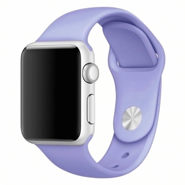 Силіконовий ремінець для Apple Watch 38/40/41 мм Elegant Purple, фото 1