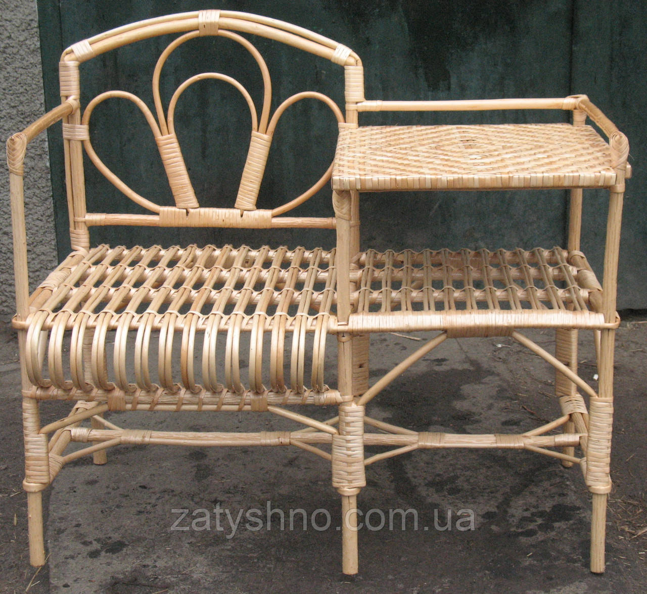 Крісло-стіл плетене ручної роботи