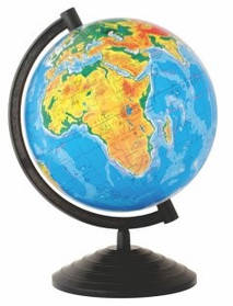 Глобус фізичний 32 см