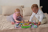 Бізіборд Розвивальної дошки для дітей 40х50 Розвивальна дошка дівчинці від 6 місяців для розвитку дрібної моторики, фото 6