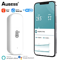 Датчик температуры и влажности WI-FI Tuya Temperature Humidity Sensor SBB