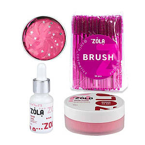 Набір для домашнього догляду за бровами Zola