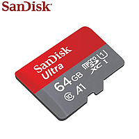Карта памяти Sandisk Ultra 64GB microSD Class 10 SBB