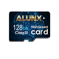Флешка для телефону ALUNX CARD 128GB microSD з картридером Class 10 + SD-adapter мікро сд 128 гігабайт SAA SBB