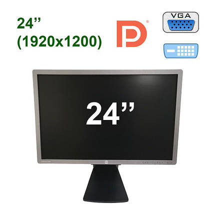 HP EliteDisplay E241i / 24" (1920х1200) AH-IPS WLED / DP, DVI-D, VGA, USB-Hub, фото 2
