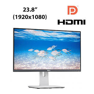 Dell UltraSharp U2414H / 23.8" (1920х1080) AH-IPS W-LED / 2x HDMI, 2x DP, 1x PD mini, Audio Ports, USB Hub, фото 2