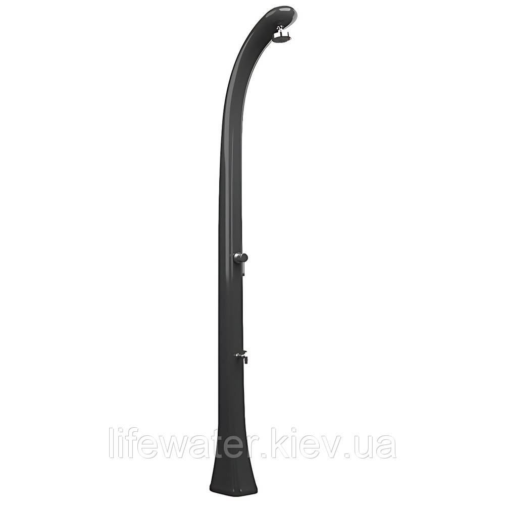 Душ сонячний Aquaviva Happy One з мийкою для ніг, антрацит F120/7016, 23 л, фото 1