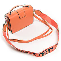 PODIUM Сумка Жіноча Класична віск-шкіра FASHION 04-02 1665 orange, фото 3