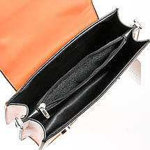 PODIUM Сумка Жіноча Класична віск-шкіра FASHION 04-02 8863 orange, фото 4