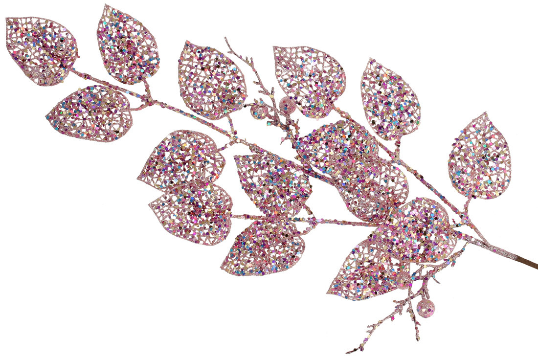 Декоративна гілка 75см, колір - рожевий - 12 шт УПАКОВКА ТОВАР ВІД ВИРОБНИКА