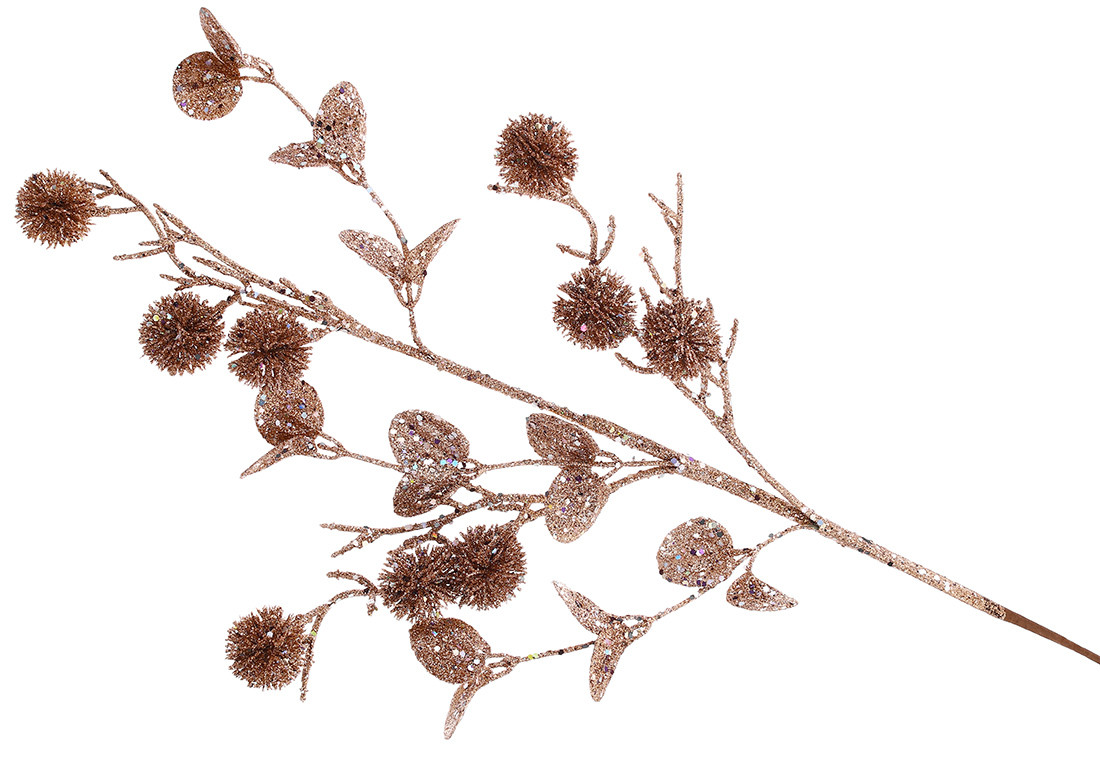 Декоративна гілка 70см, колір - коричневий - 12 шт УПАКОВКА ТОВАР ВІД ВИРОБНИКА